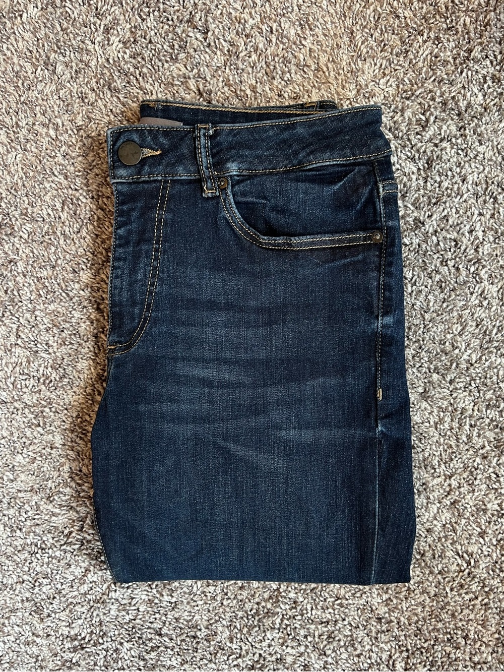 DL1961 Men's Dark Indigo Straight Jeans